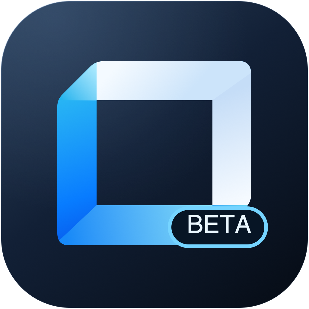 ClearFrame beta app icon